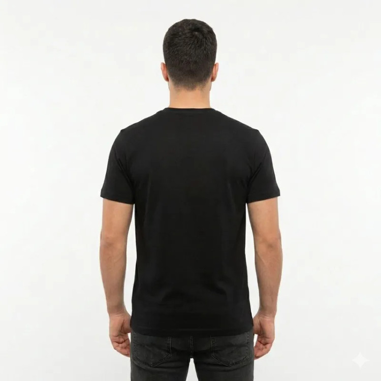 تیشرت آستین کوتاه مردانه یقه گرد پنبه سوپر طرح ساده کد 8755