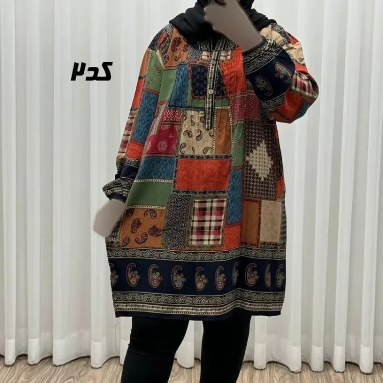 تونیک چهل تیکه سوپرنخ اندونزی سایز بزرگ زنانه