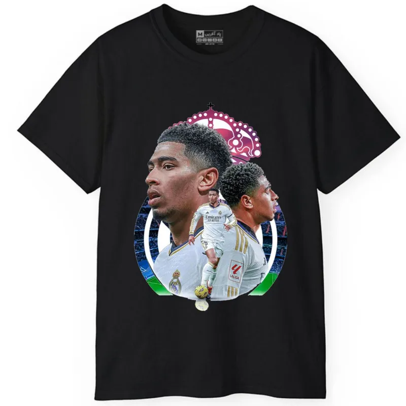 تیشرت آستین کوتاه مردانه مدل فوتبالی جود بلینگهام