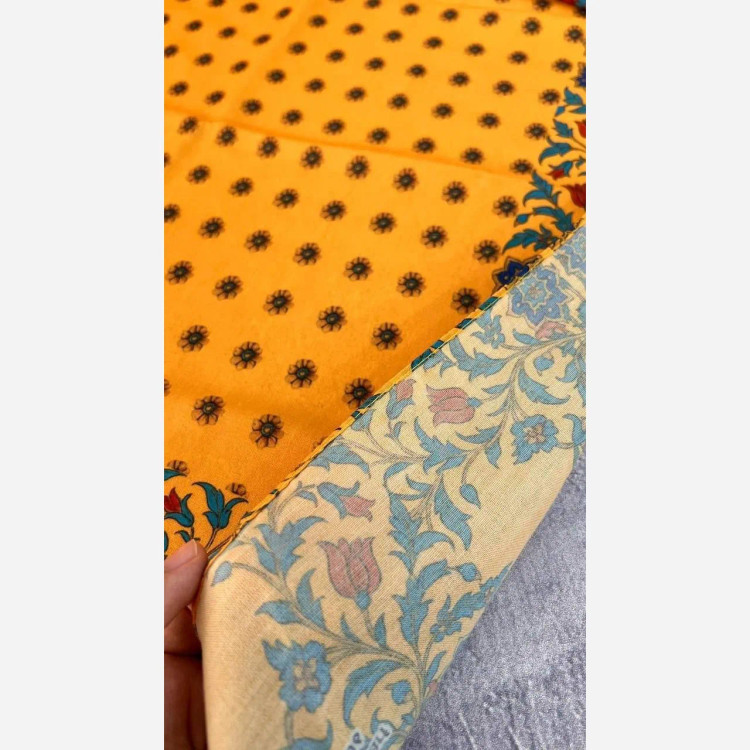 روسری نخ کاستوم طرح وصال سایز 140
