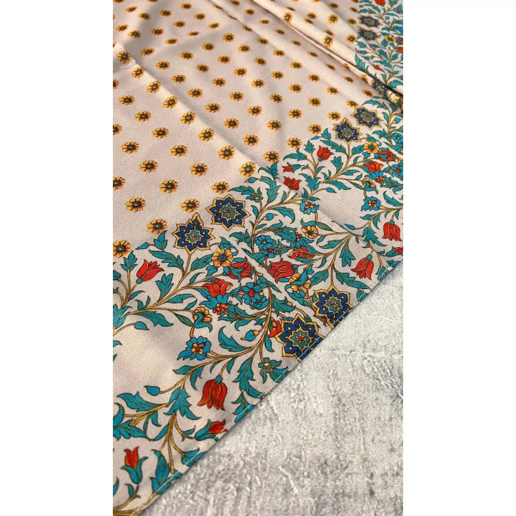 روسری نخ کاستوم طرح وصال سایز 140
