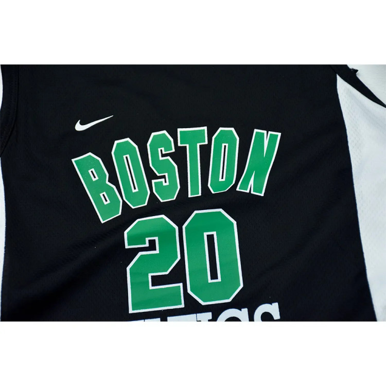 ست تاپ و شلوارک لش مردانه مشکی طرح BOSTON23 مدل 11572