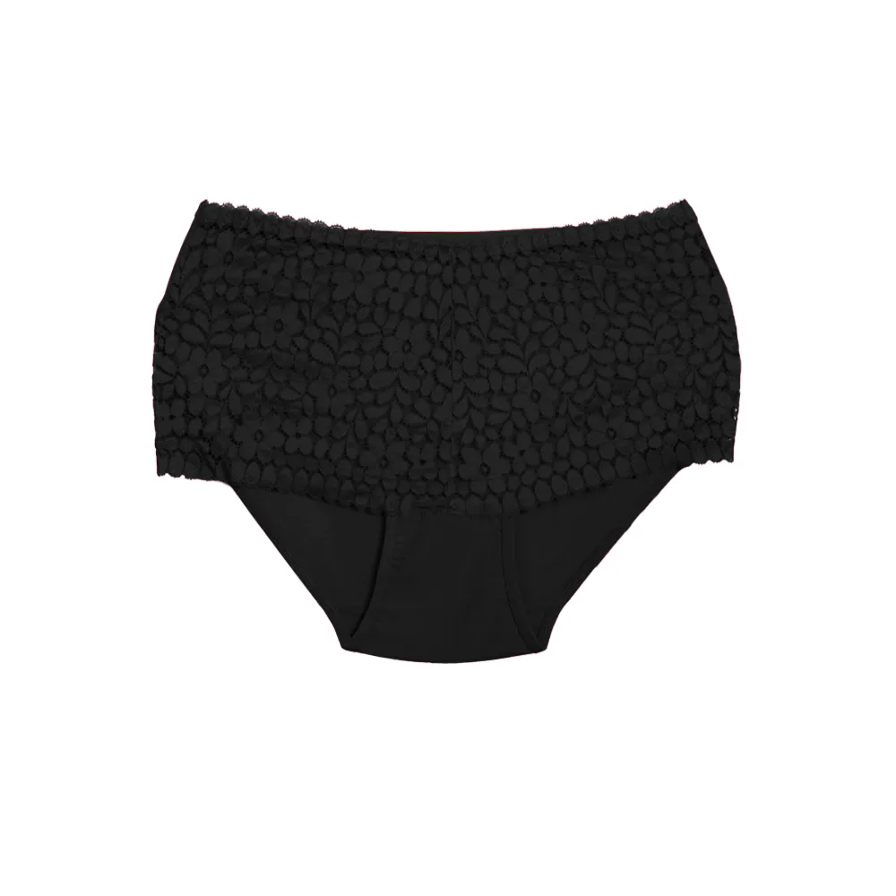 شورت زنانه اسلیپ جلو دانتل فانتزی سایز 2XL برند شارمین نخ و پنبه