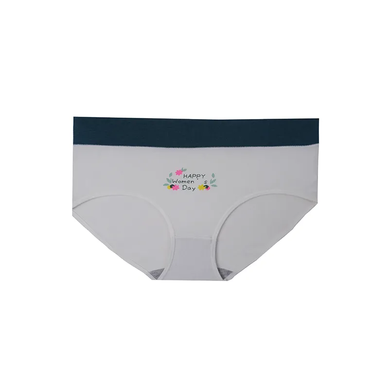 شورت زنانه اسلیپ نخی کمر پهن طرح برگ سایز Free Size