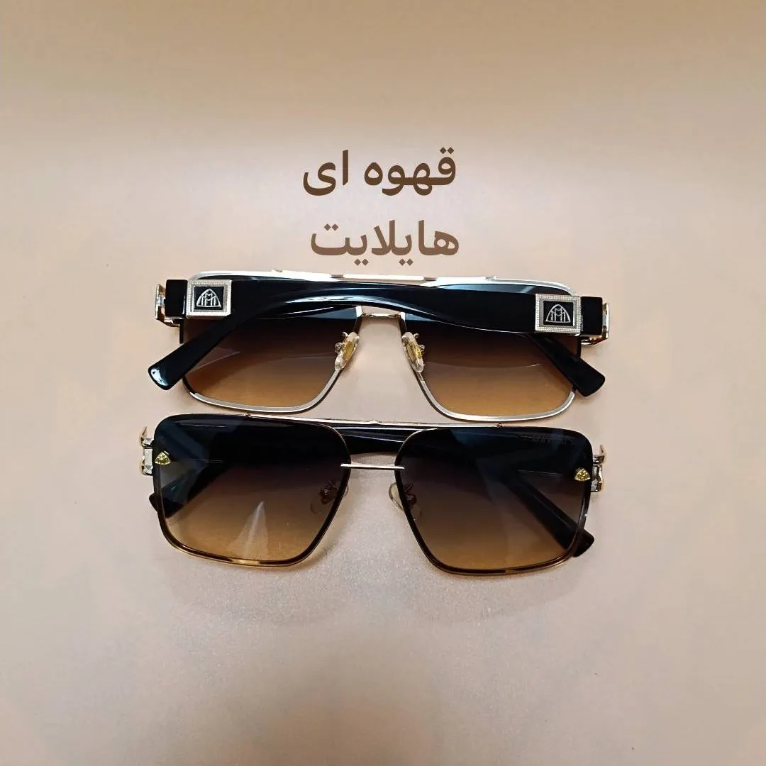 عینک مردانه میباخ آلمانی UV 400 لوکس ترکیب فلز و کائوچو مناسب صورت متوسط و بزرگ