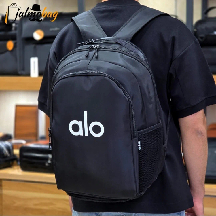 کوله پشتی ورزشی اسپرت پارچه ساتن خارجی 3 خونه جادار جای کتونی جیب قمقمه بند ضد تعریق زنانه مردانه