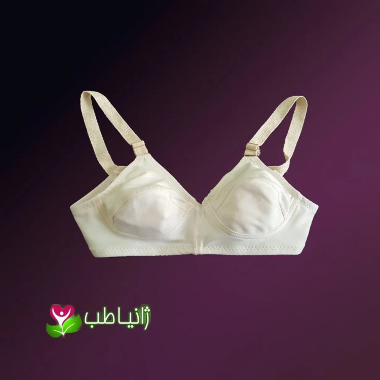 سوتین زنانه نخی پنبه ای ژانیاطب بسته 6 عددی